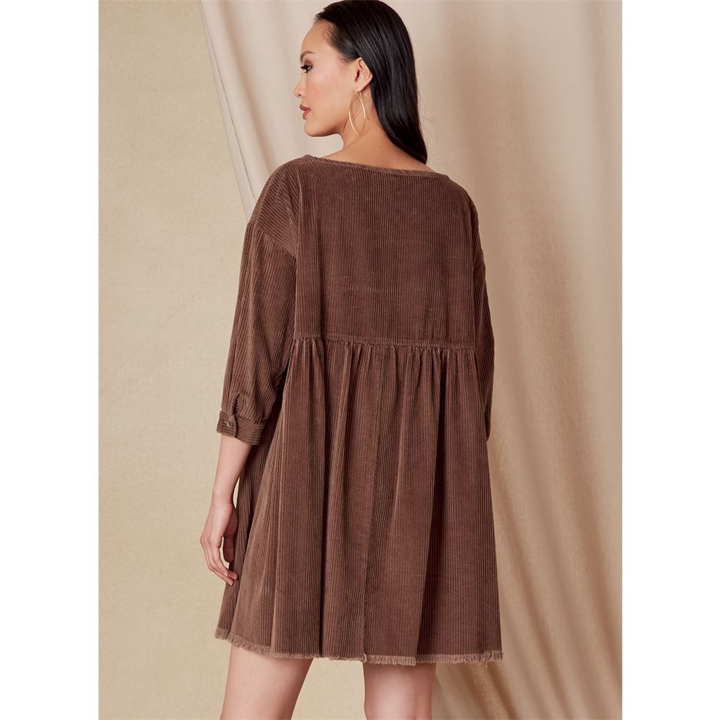 Vogue Pattern V1821 Misses Dress 1821 Image 4 From Patternsandplains.com