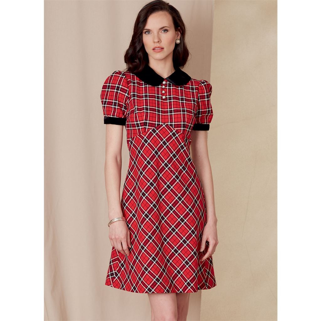 Vogue Pattern V1822 Misses Dress 1822 Image 2 From Patternsandplains.com