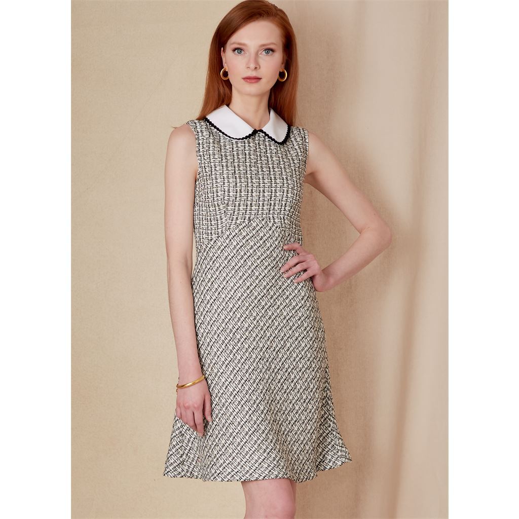 Vogue Pattern V1822 Misses Dress 1822 Image 3 From Patternsandplains.com