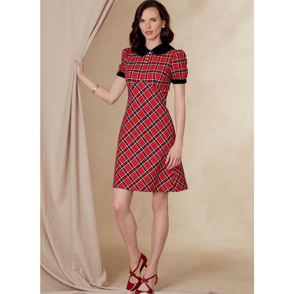 Vogue Pattern V1822 Misses Dress 1822 Image 4 From Patternsandplains.com