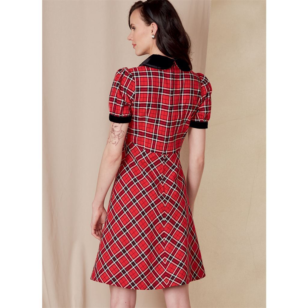 Vogue Pattern V1822 Misses Dress 1822 Image 6 From Patternsandplains.com