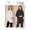 Vogue Pattern V1823 Misses and Misses Petite Shirt 1823 Image 1 From Patternsandplains.com