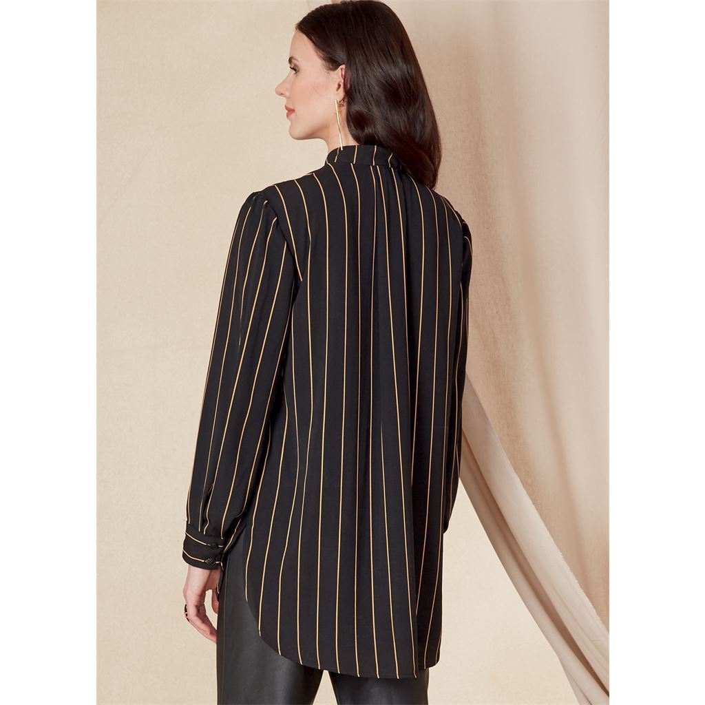 Vogue Pattern V1823 Misses and Misses Petite Shirt 1823 Image 7 From Patternsandplains.com