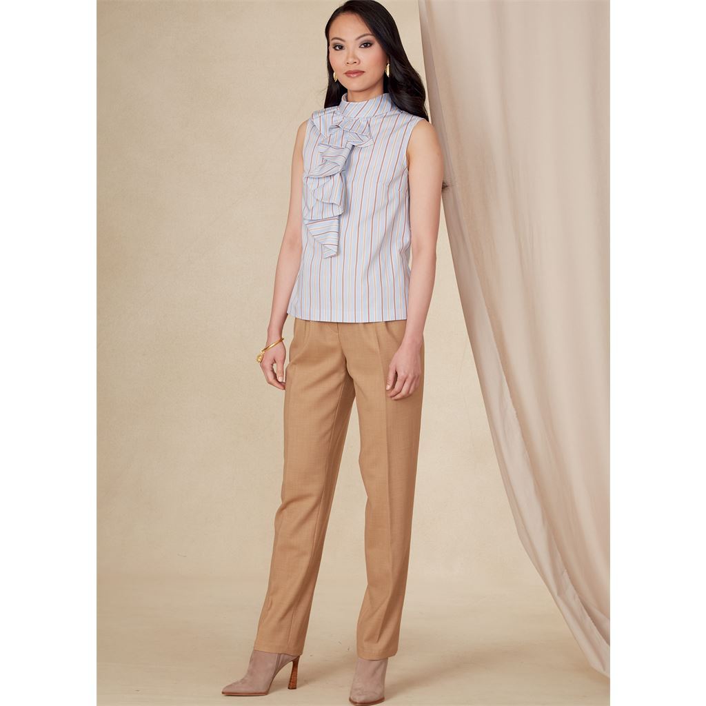 Vogue Pattern V1824 Misses and Misses Petite Top 1824 Image 5 From Patternsandplains.com