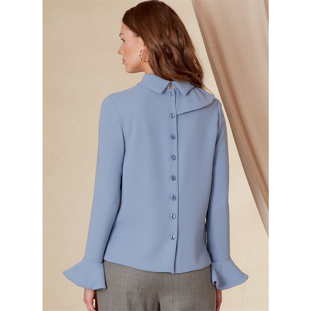 Vogue Pattern V1824 Misses and Misses Petite Top 1824 Image 6 From Patternsandplains.com