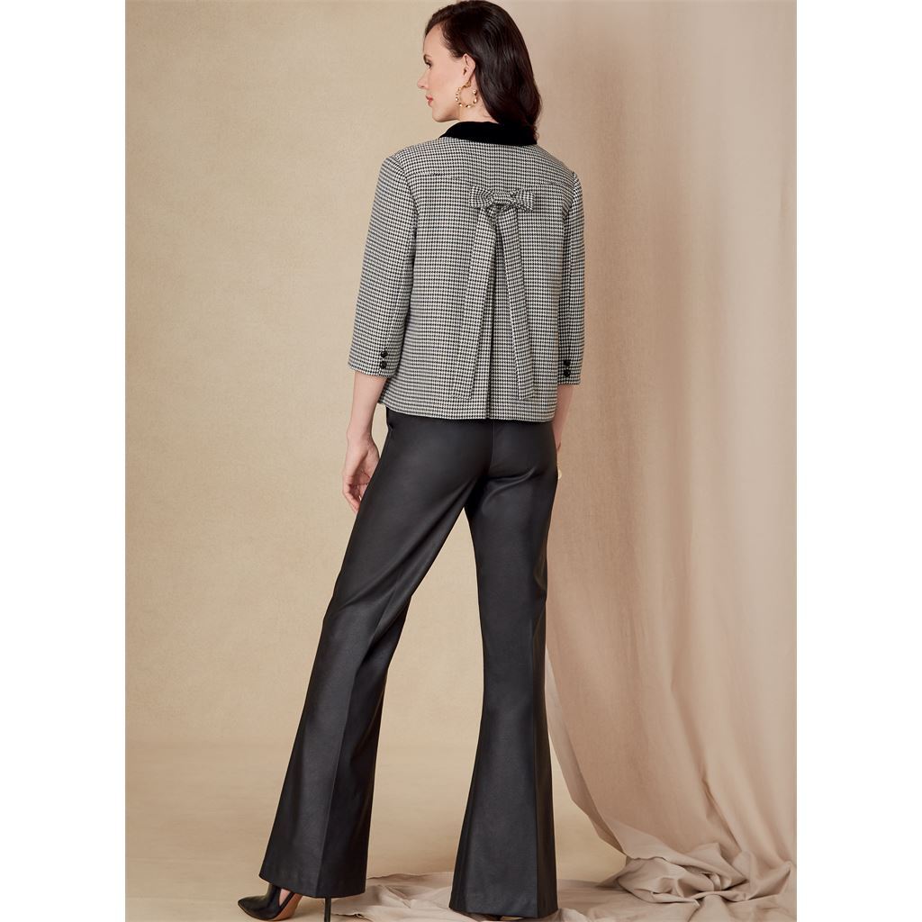 Vogue Pattern V1831 Misses and Misses Petite Jacket and Pants 1831 Image 4 From Patternsandplains.com