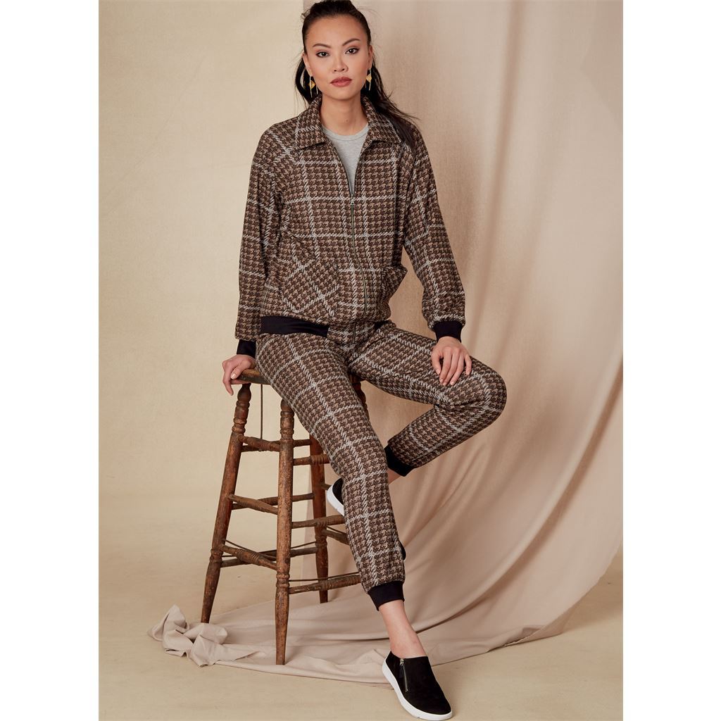 Vogue Pattern V1832 Misses and Misses Petite Jacket and Pants 1832 Image 4 From Patternsandplains.com