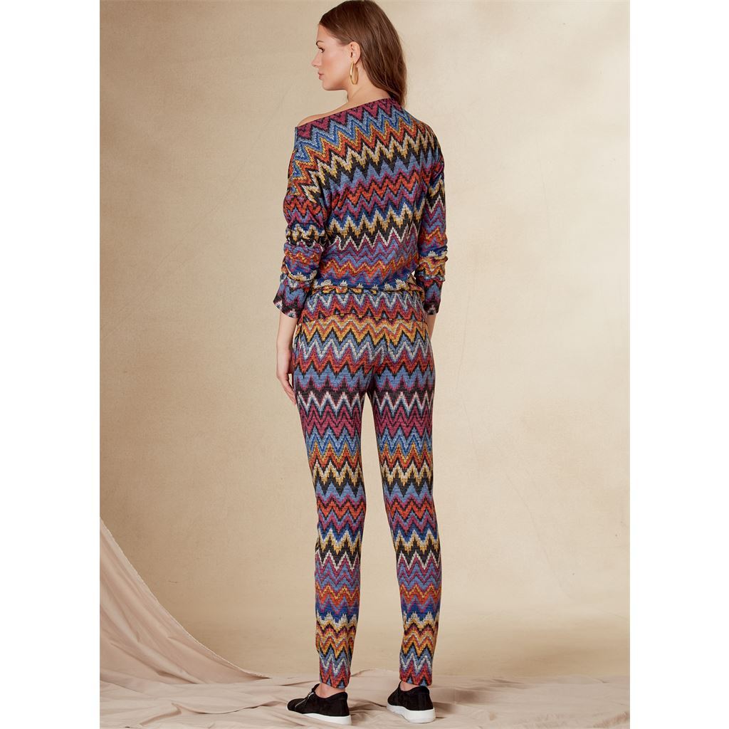 Vogue Pattern V1835 Misses Tops Pants and Slippers 1835 Image 7 From Patternsandplains.com