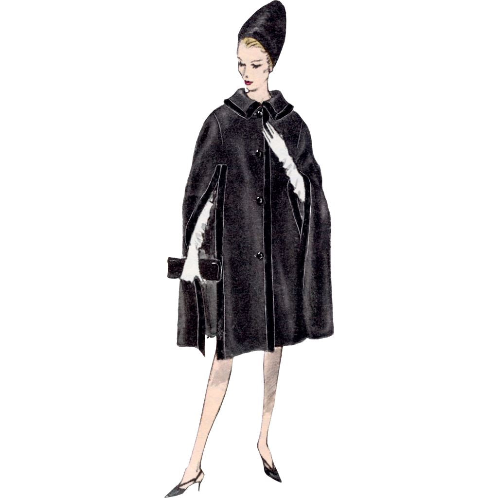 Vogue Pattern V1838 Misses Cape 1838 Image 4 From Patternsandplains.com