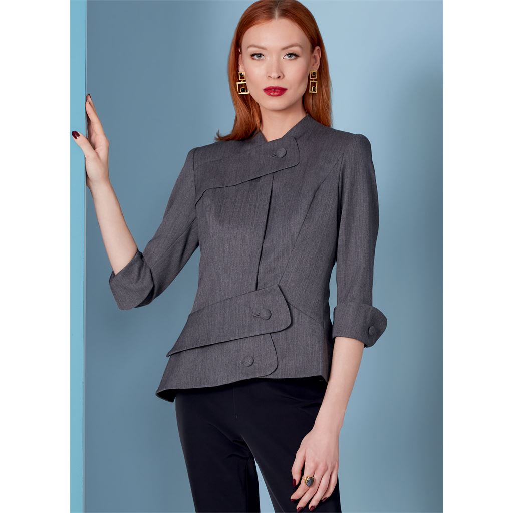 Vogue Pattern V1839 Misses Jacket 1839 Image 2 From Patternsandplains.com