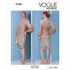 Vogue Pattern V1841 Misses and Misses Petite Special Occasion Dress 1841 Image 1 From Patternsandplains.com