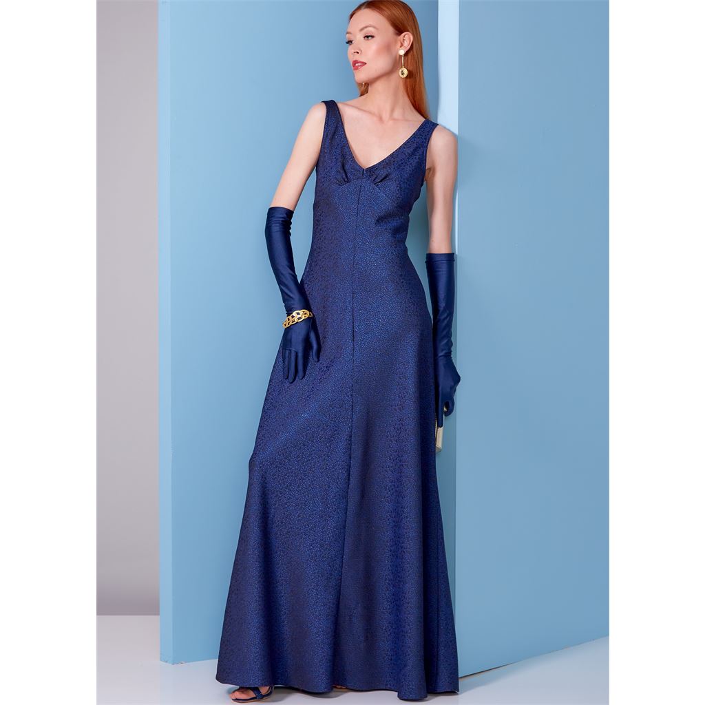 Vogue Pattern V1842 Misses Special Occasion Dress 1842 Image 3 From Patternsandplains.com