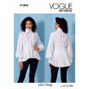 Vogue Pattern V1845 Misses Shirt 1845 Image 1 From Patternsandplains.com