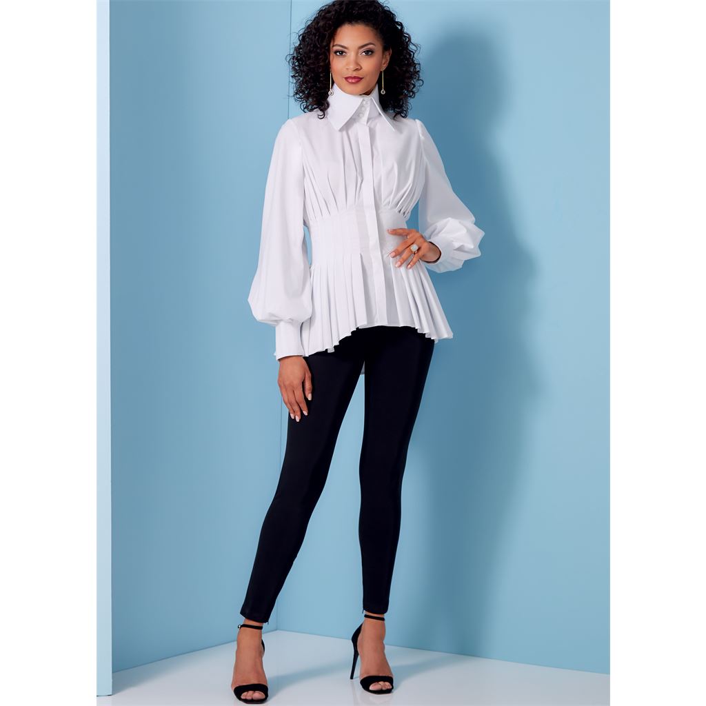 Vogue Pattern V1845 Misses Shirt 1845 Image 3 From Patternsandplains.com