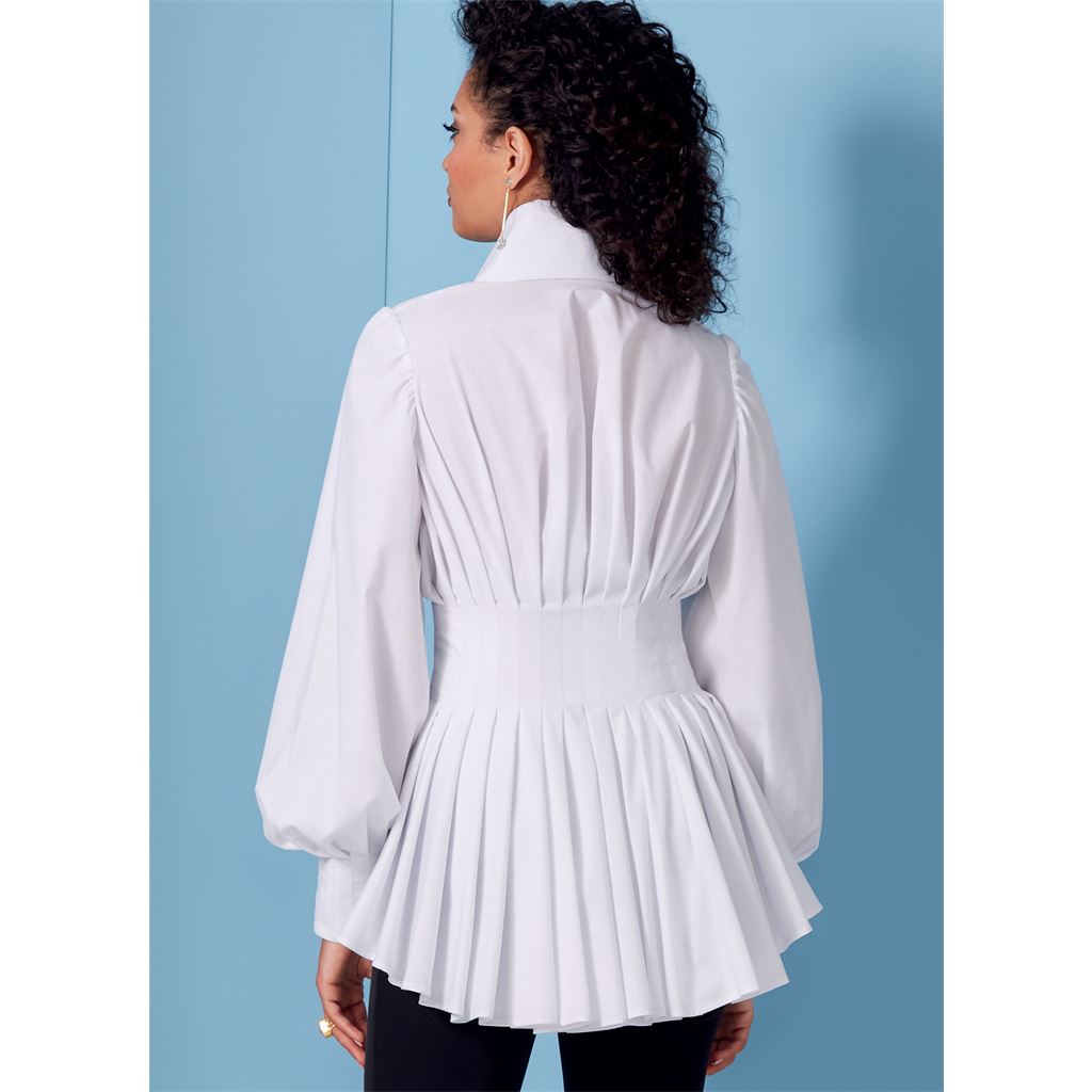 Vogue Pattern V1845 Misses Shirt 1845 Image 4 From Patternsandplains.com