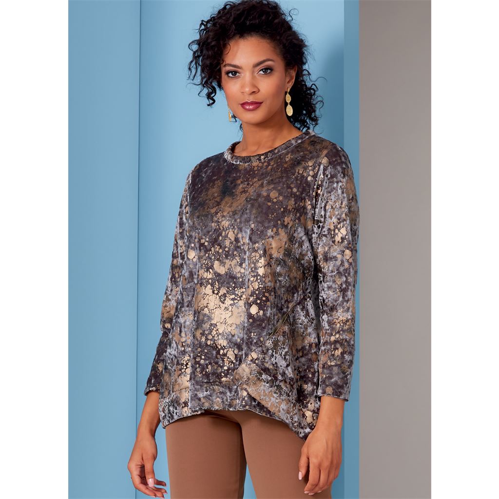 Vogue Pattern V1846 Misses Top 1846 Image 2 From Patternsandplains.com