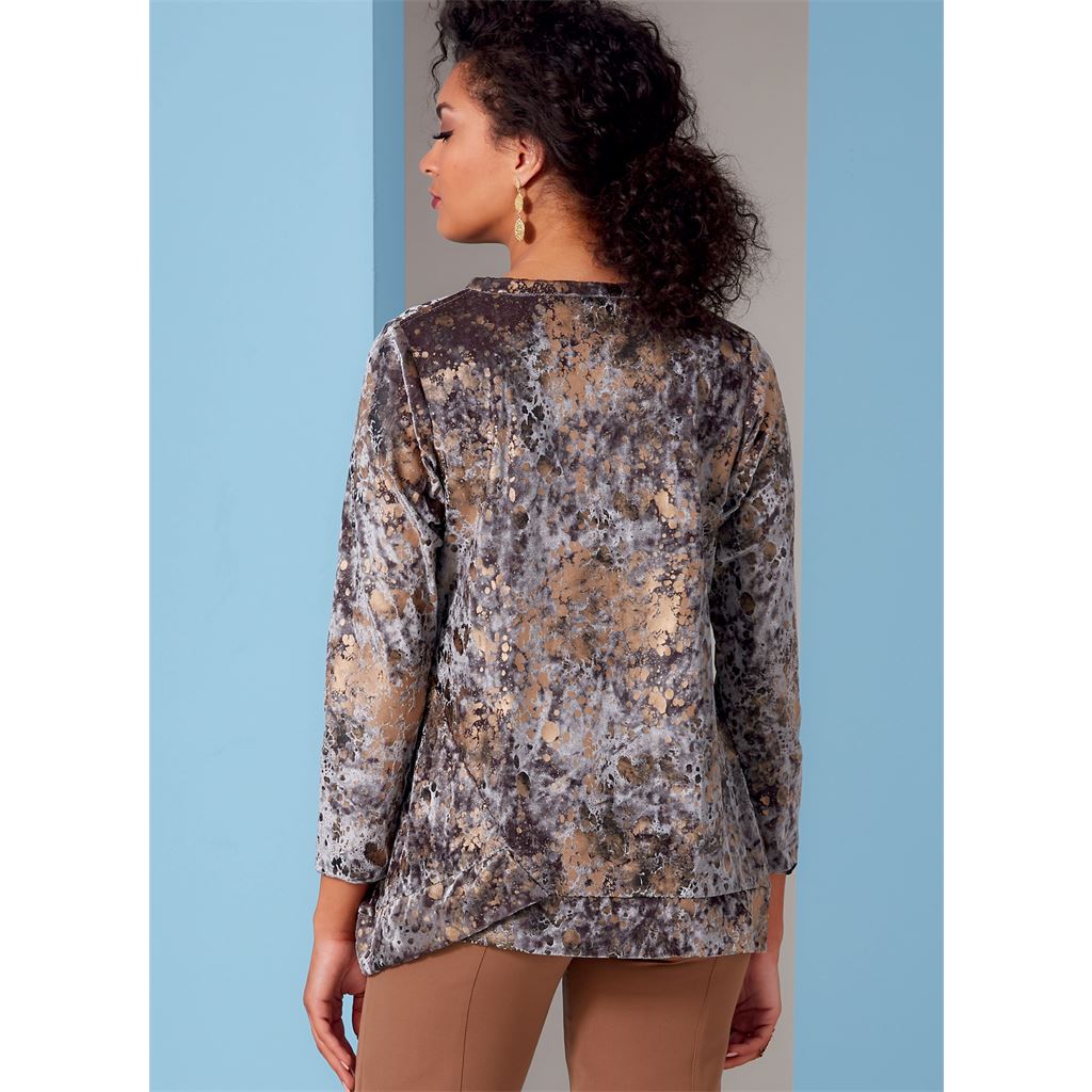 Vogue Pattern V1846 Misses Top 1846 Image 6 From Patternsandplains.com