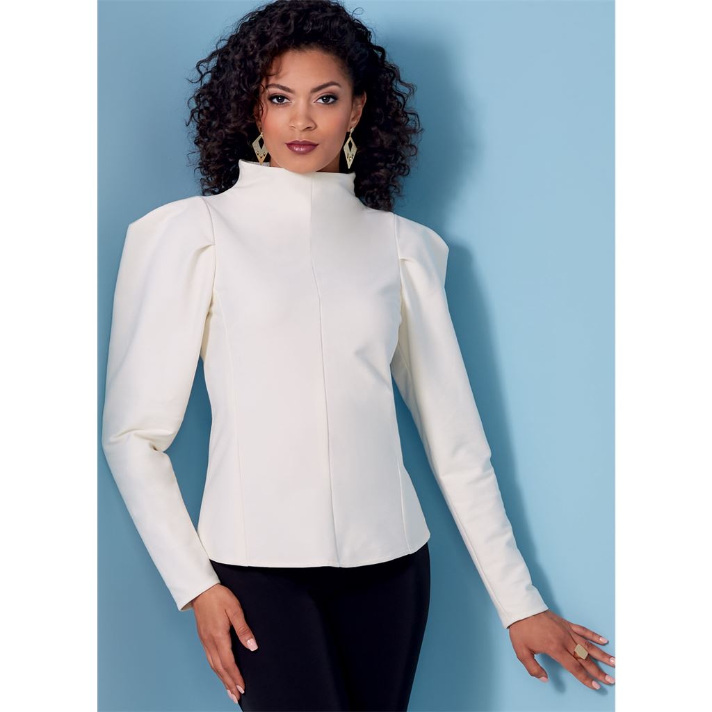 Vogue Pattern V1847 Misses and Misses Petite Top 1847 Image 2 From Patternsandplains.com