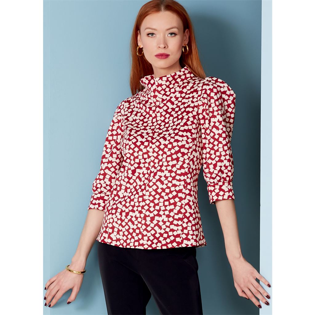 Vogue Pattern V1847 Misses and Misses Petite Top 1847 Image 3 From Patternsandplains.com