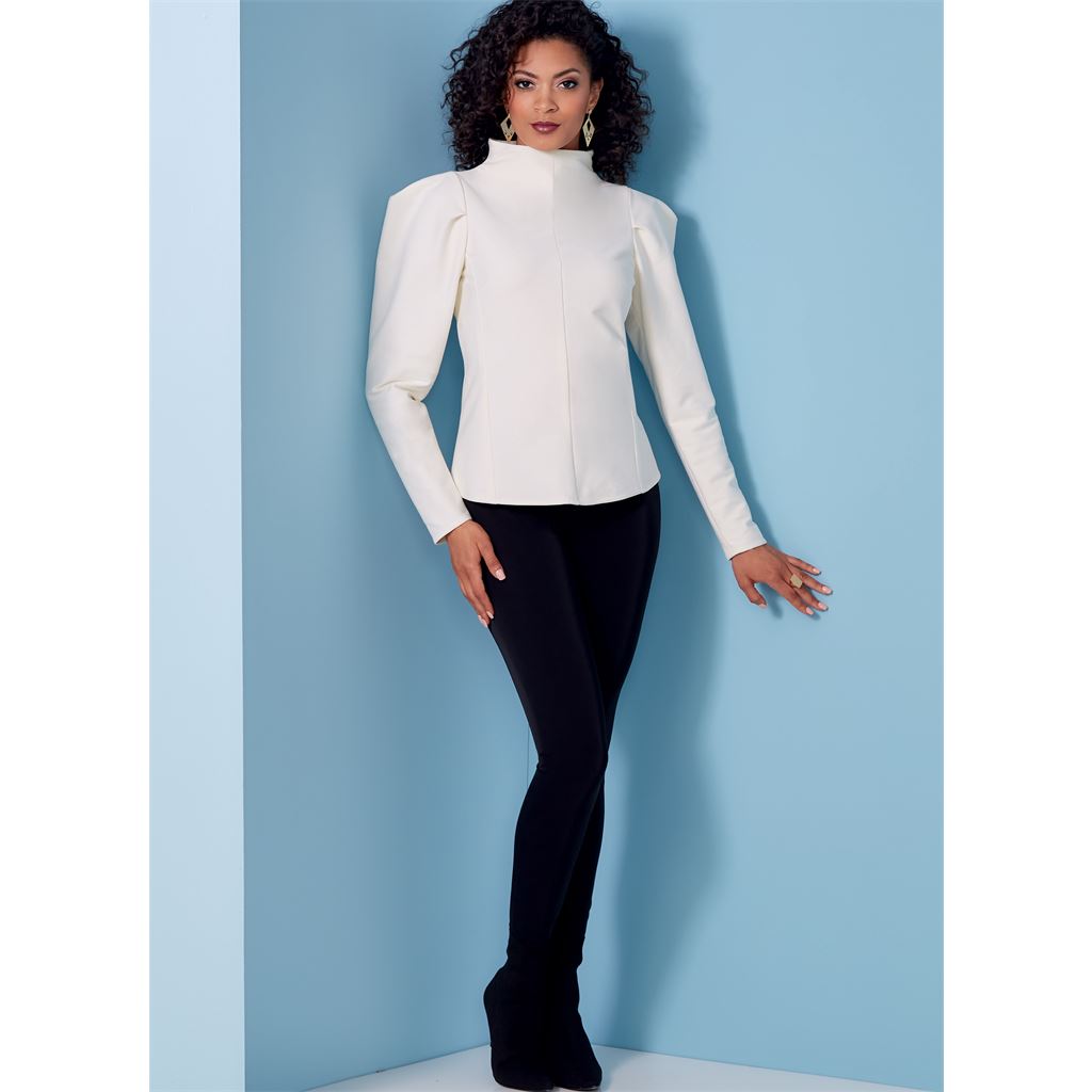 Vogue Pattern V1847 Misses and Misses Petite Top 1847 Image 4 From Patternsandplains.com