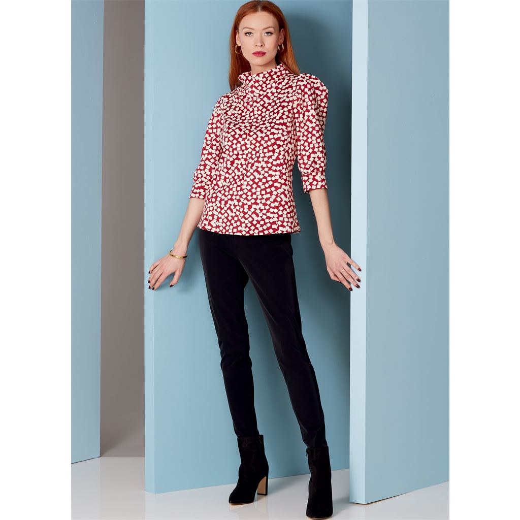 Vogue Pattern V1847 Misses and Misses Petite Top 1847 Image 5 From Patternsandplains.com