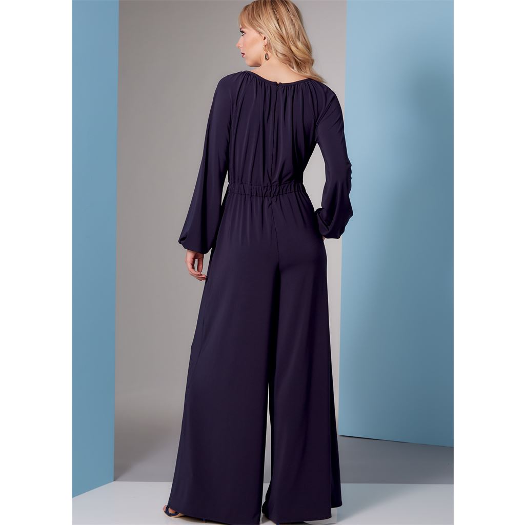 Vogue Pattern V1851 Misses and Misses Petite Jumpsuit 1851 Image 5 From Patternsandplains.com