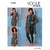 Vogue Pattern V1852 Misses and Misses Petite Wrap Robe Belt Top Dress and Pants 1852 Image 1 From Patternsandplains.com