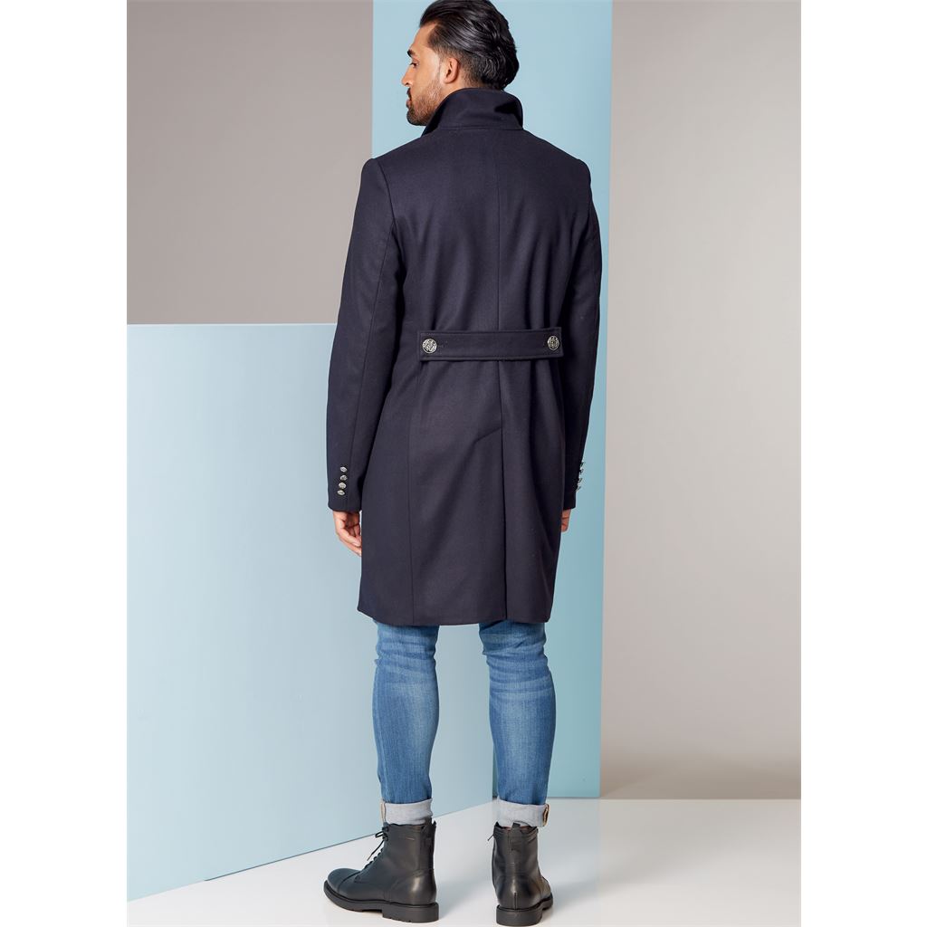 Vogue Pattern V1853 Mens Coat 1853 Image 6 From Patternsandplains.com