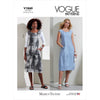 Vogue Pattern V1860 Misses Dress and Knit Top 1860 Image 1 From Patternsandplains.com