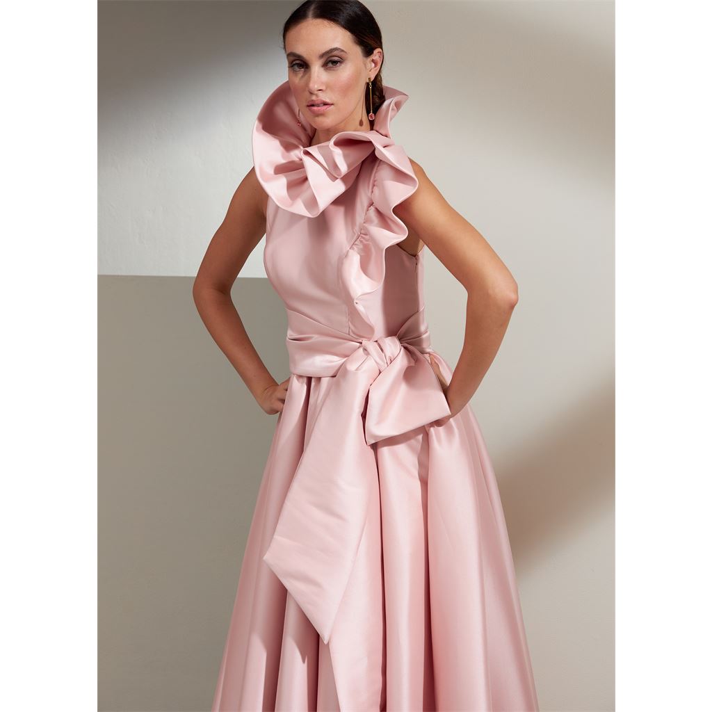 Vogue Pattern V1861 Misses Special Occasion Dress and Sash 1861 Image 3 From Patternsandplains.com