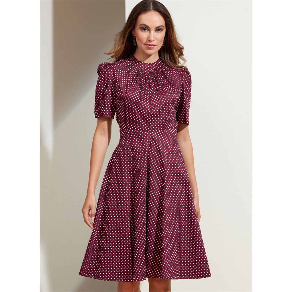 Vogue Pattern V1862 Misses Dress 1862 Image 2 From Patternsandplains.com