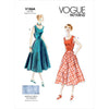 Vogue Pattern V1864 Misses Wrap Dress 1864 Image 1 From Patternsandplains.com