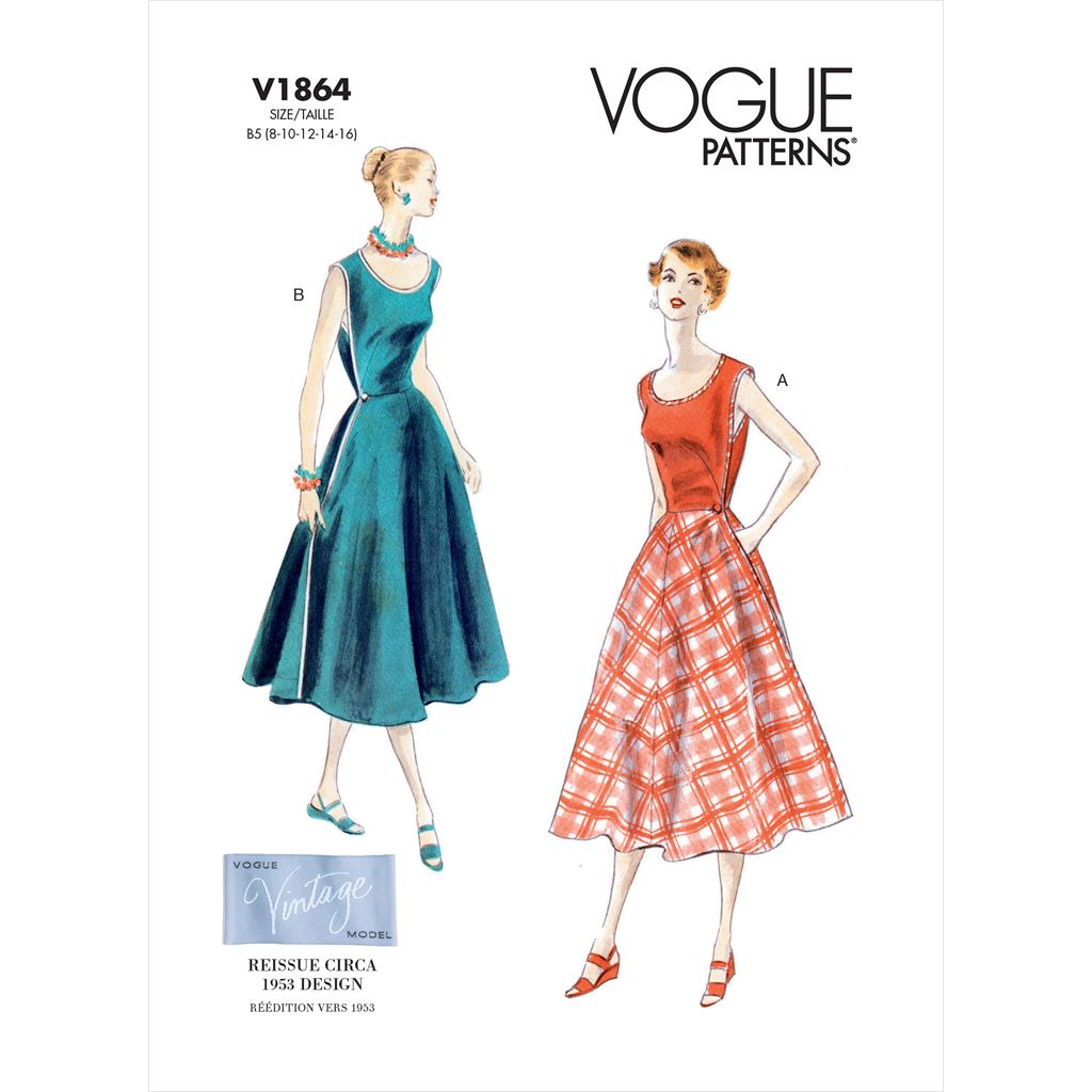 Vogue Pattern 2299 Misses/Petite Knit Dresses, Tops, Skirts (Sizes 14-18)  Uncut - La Paz County Sheriff's Office Dedicated to Service