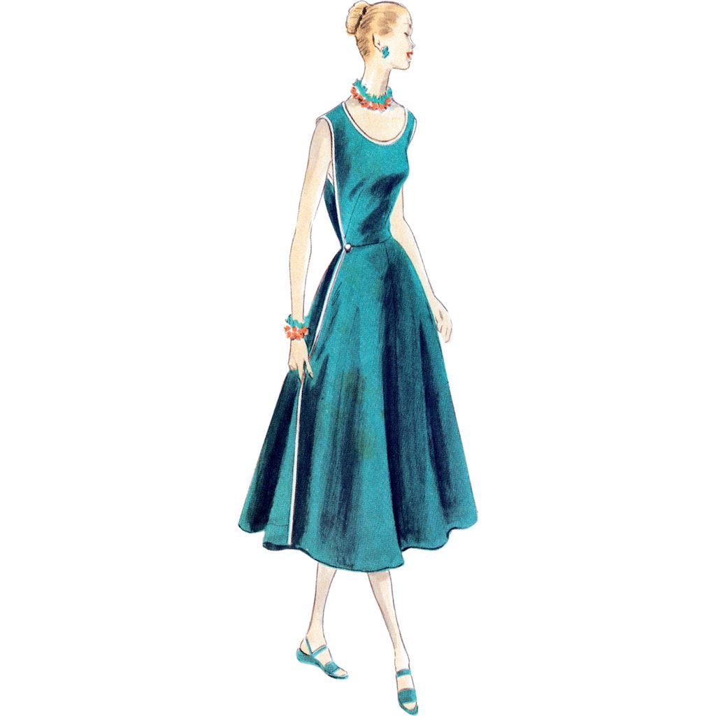 Vogue Pattern V1864 Misses Wrap Dress 1864 Image 3 From Patternsandplains.com