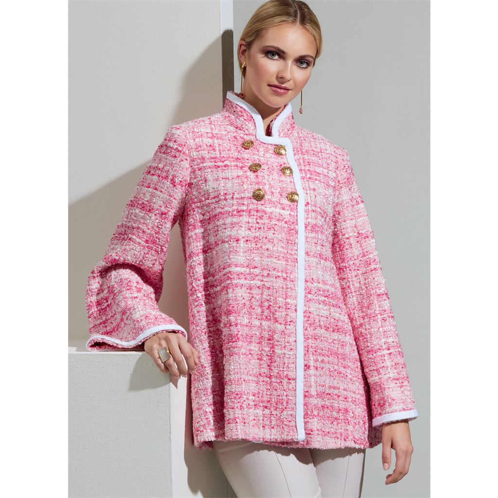 Vogue Pattern V1866 Misses Coat 1866 Image 2 From Patternsandplains.com