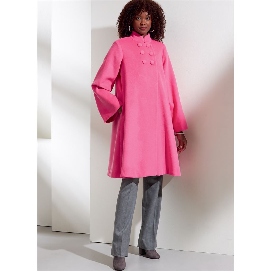 Vogue Pattern V1866 Misses Coat 1866 Image 3 From Patternsandplains.com