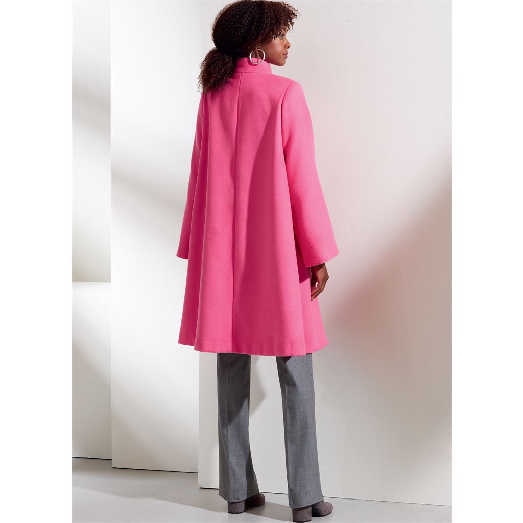 Vogue Pattern V1866 Misses Coat 1866 Image 6 From Patternsandplains.com