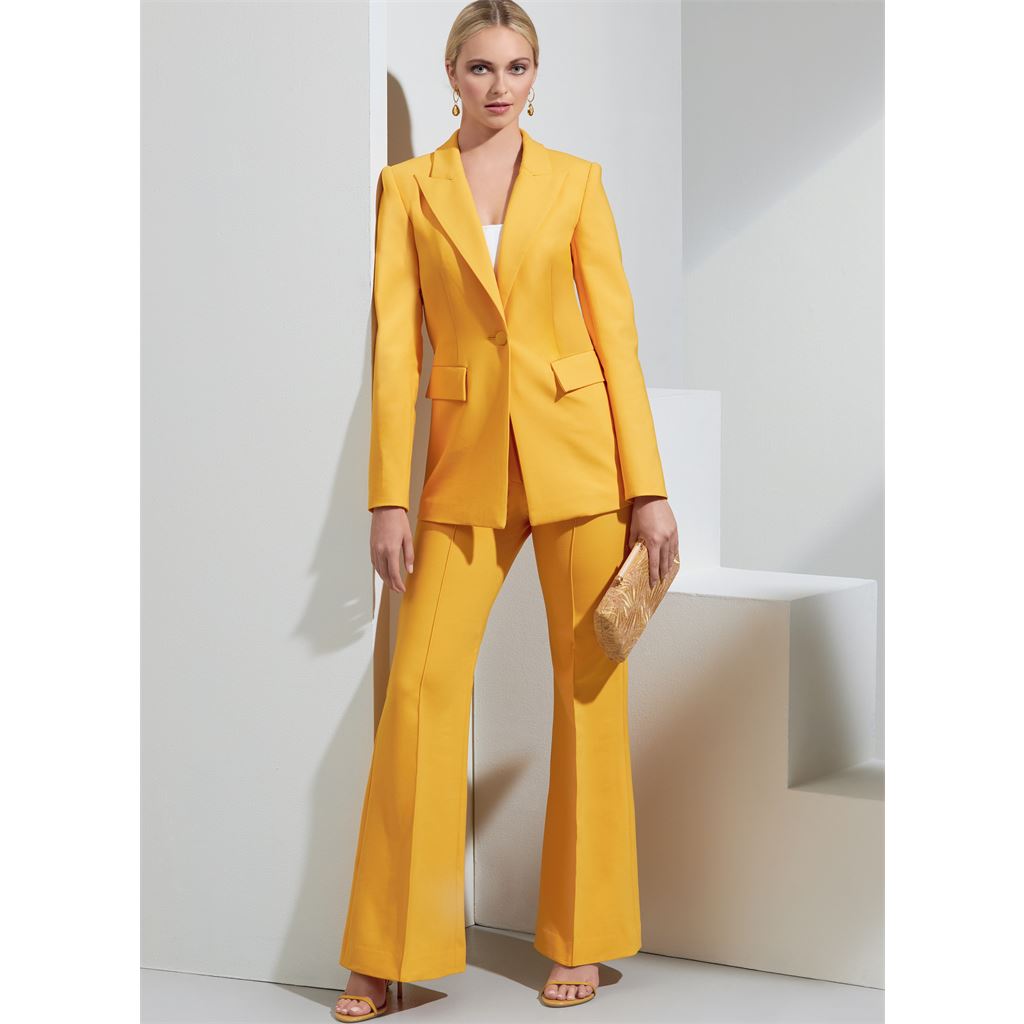 Vogue Pattern V1870 Misses Jacket and Pants 1870 Image 2 From Patternsandplains.com