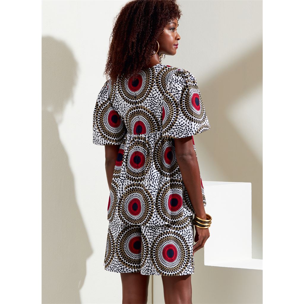 Vogue Pattern V1871 Misses Tops Shorts and Skirt 1871 Image 6 From Patternsandplains.com