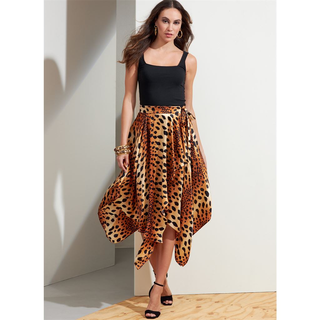 Vogue Pattern V1872 Misses Skirts 1872 Image 3 From Patternsandplains.com