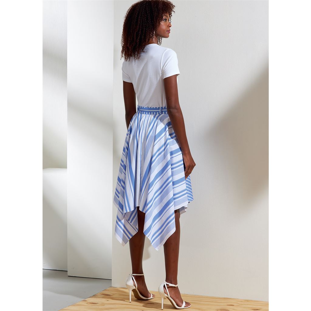 Vogue Pattern V1872 Misses Skirts 1872 Image 4 From Patternsandplains.com