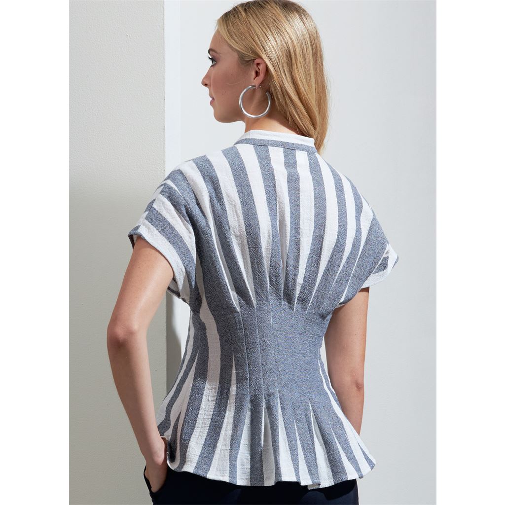 Vogue Pattern V1874 Misses Tops 1874 Image 6 From Patternsandplains.com