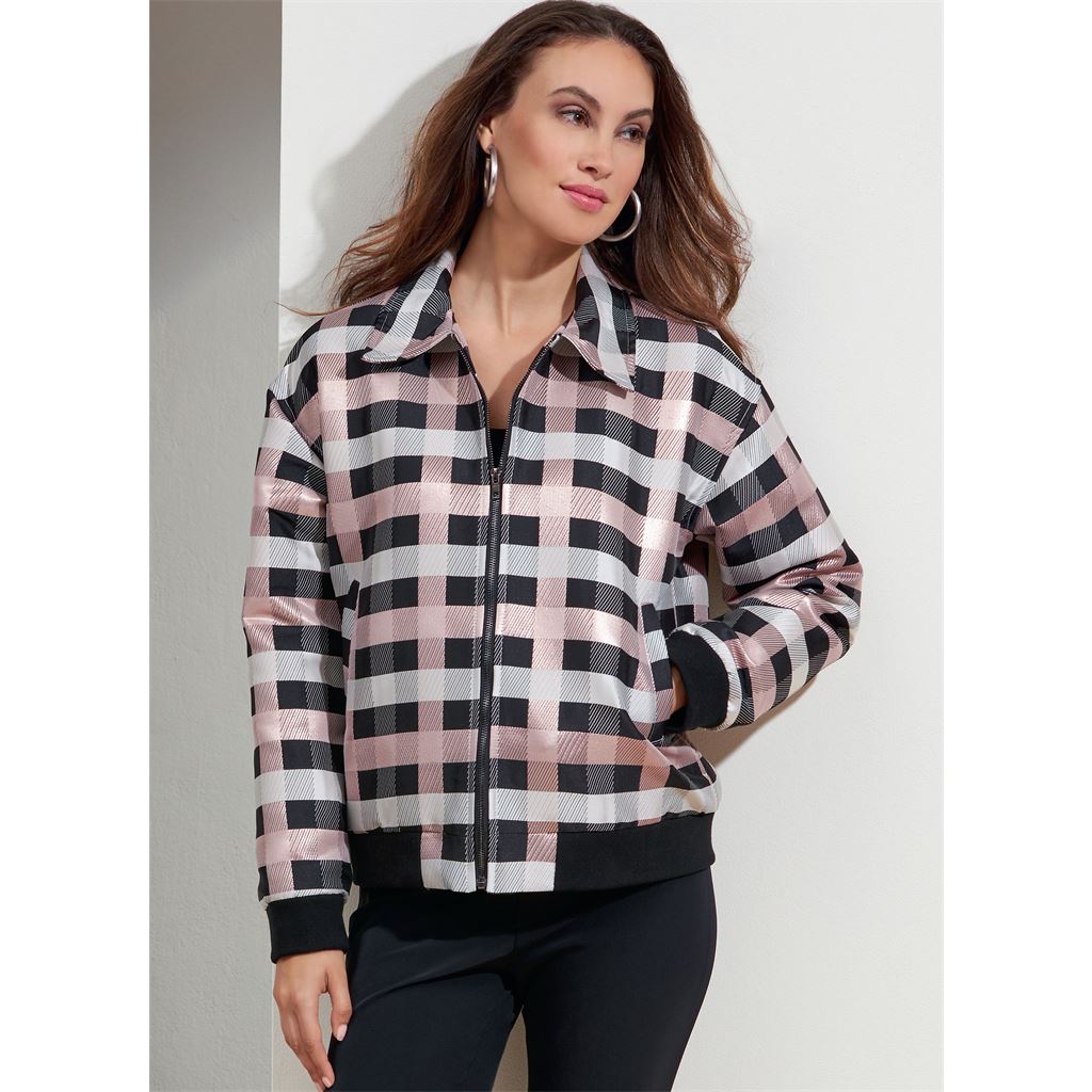 Vogue Pattern V1877 Unisex Bomber Jacket 1877 Image 3 From Patternsandplains.com