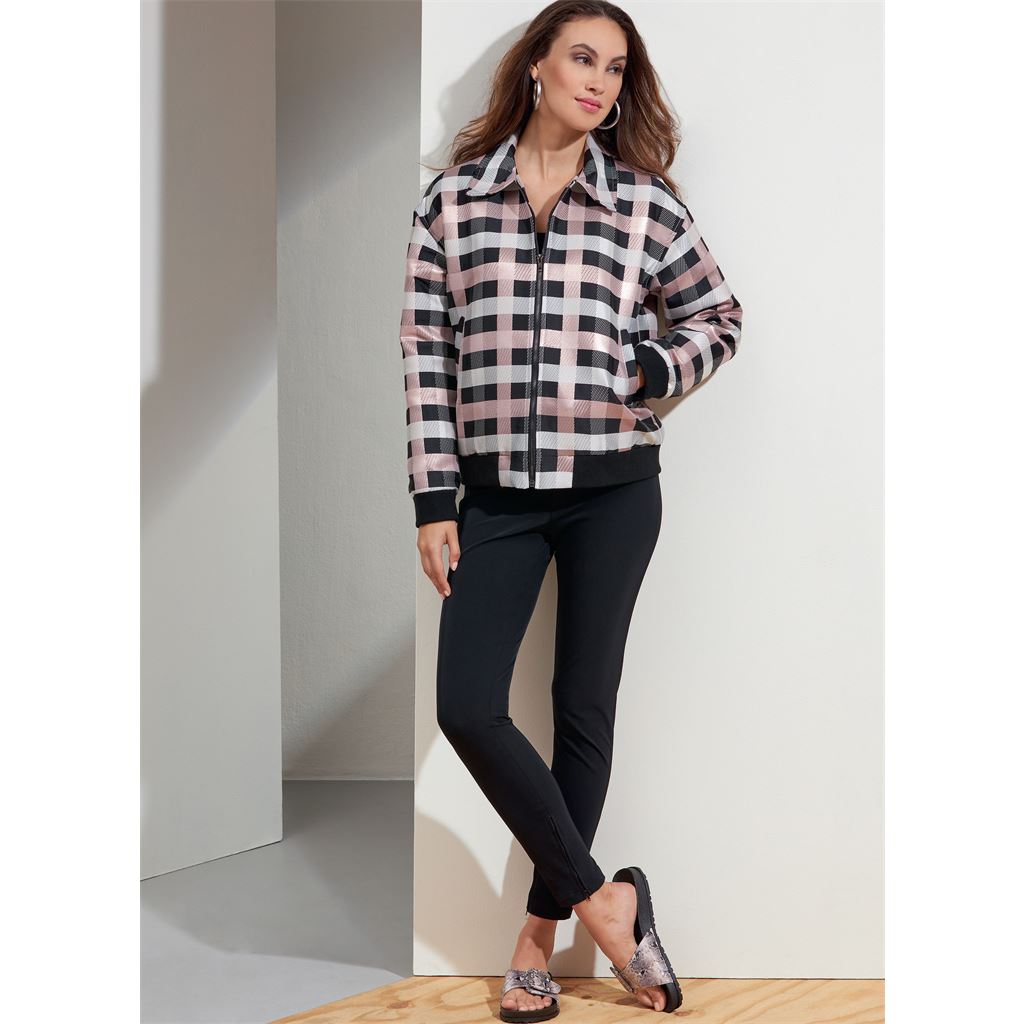 Vogue Pattern V1877 Unisex Bomber Jacket 1877 Image 5 From Patternsandplains.com