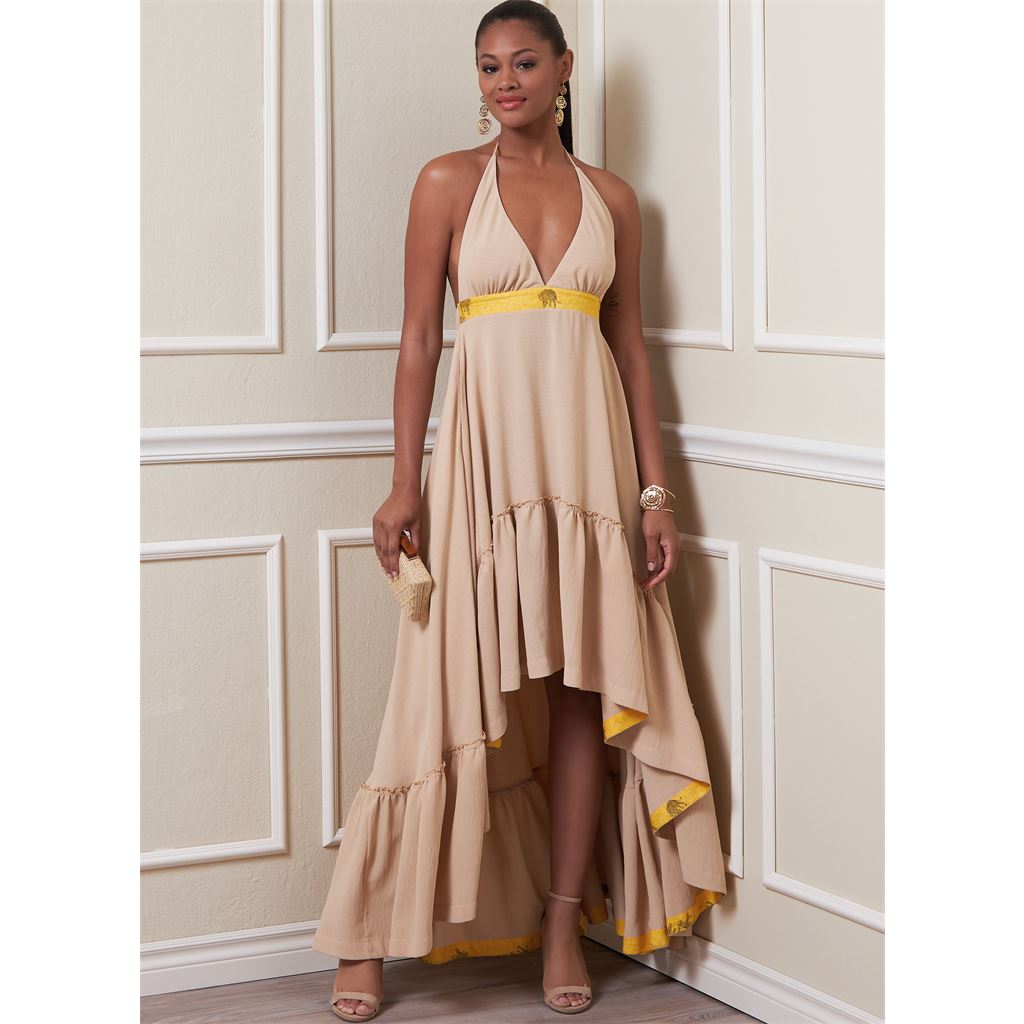 Vogue Pattern V1881 Misses Dress by Júlio César 1881 Image 2 From Patternsandplains.com