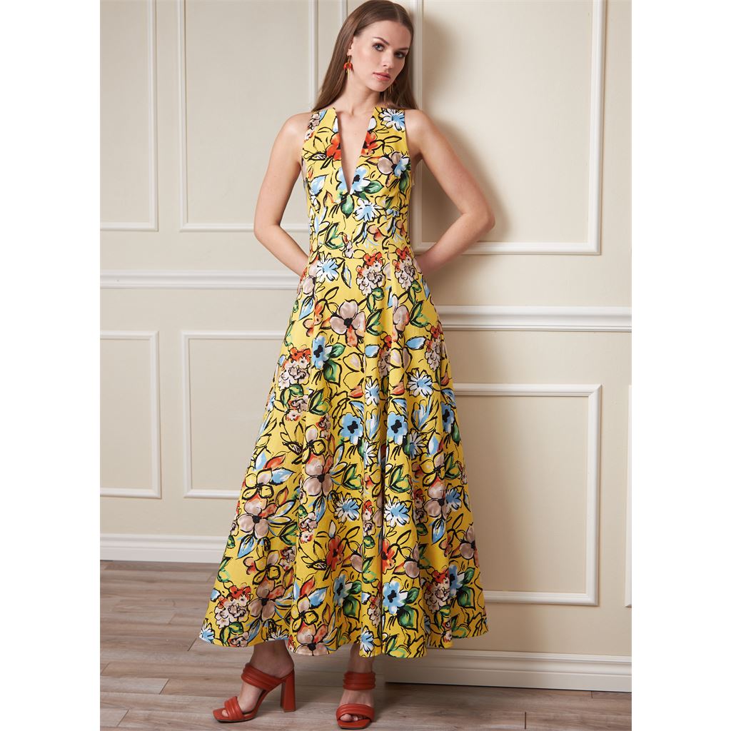 Vogue Pattern V1882 Misses Dress 1882 Image 3 From Patternsandplains.com