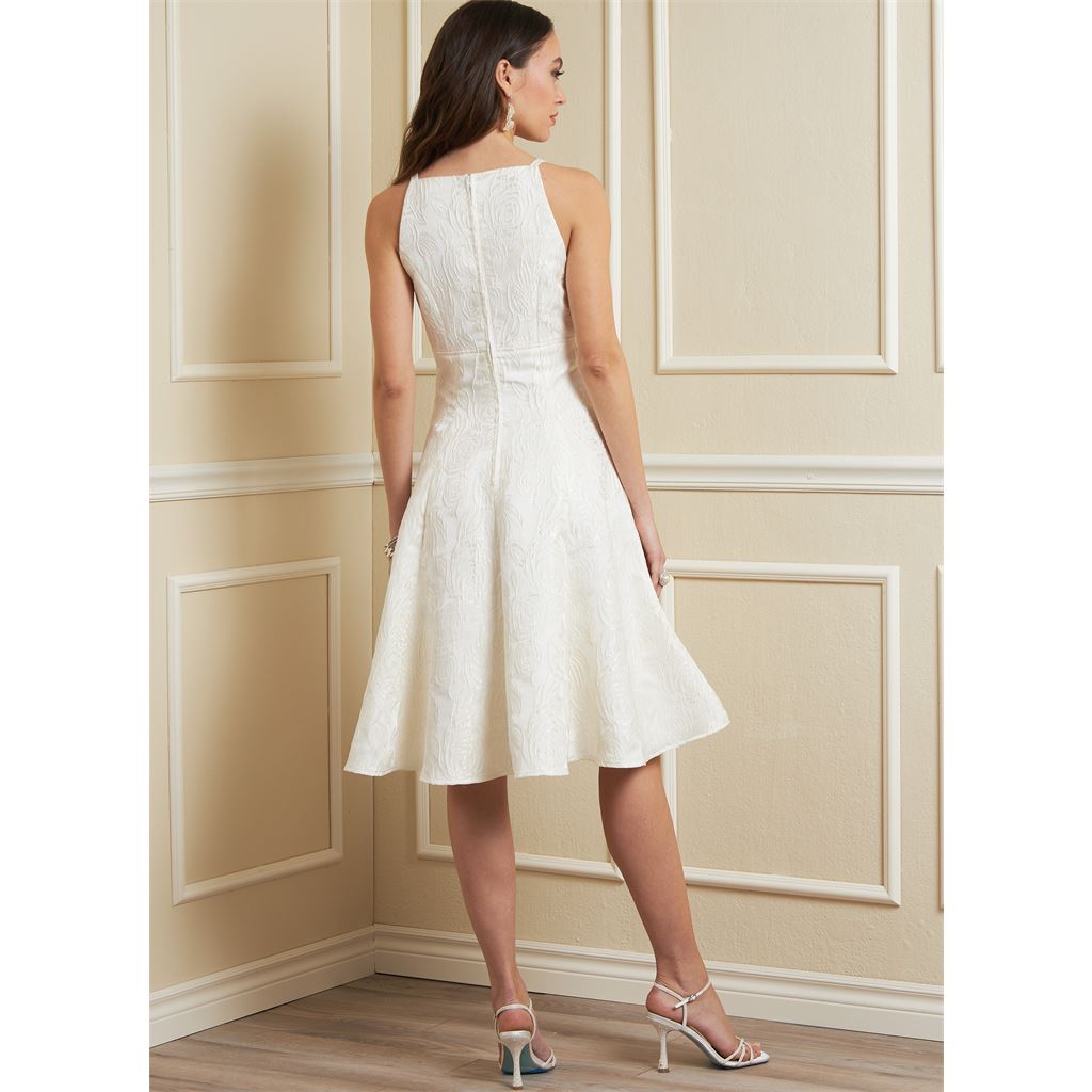 Vogue Pattern V1882 Misses Dress 1882 Image 6 From Patternsandplains.com