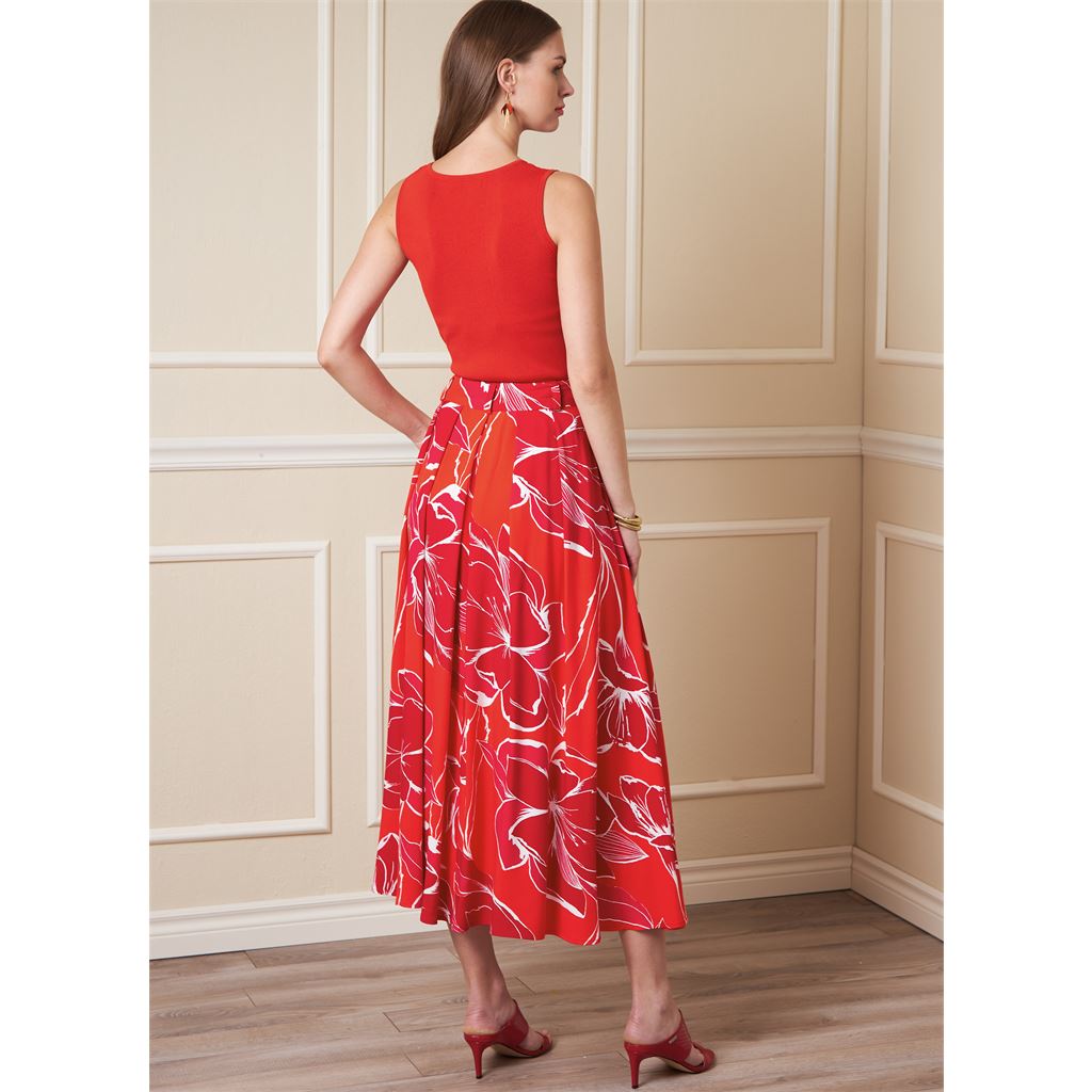 Vogue Pattern V1890 Misses Skirts 1890 Image 6 From Patternsandplains.com