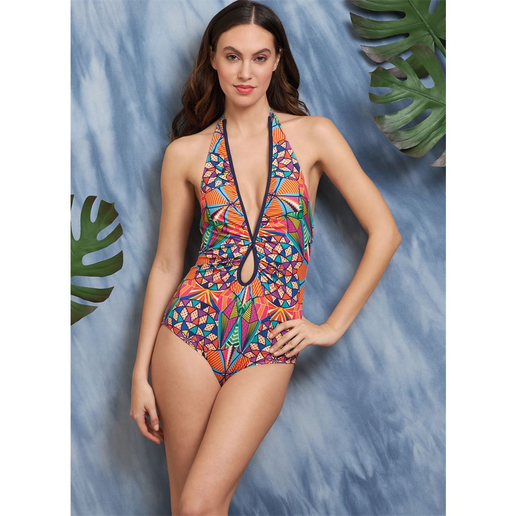 Vogue Pattern V1894 Misses Swimsuits 1894 Image 2 From Patternsandplains.com