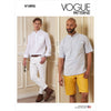 Vogue Pattern V1895 Mens Shirts Shorts and Pants 1895 Image 1 From Patternsandplains.com